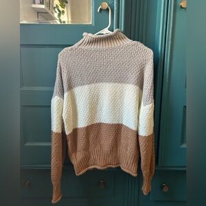Colorblock Sweater